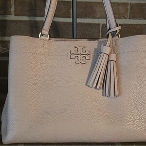 Tory Burch Tan Leather Tote Bag